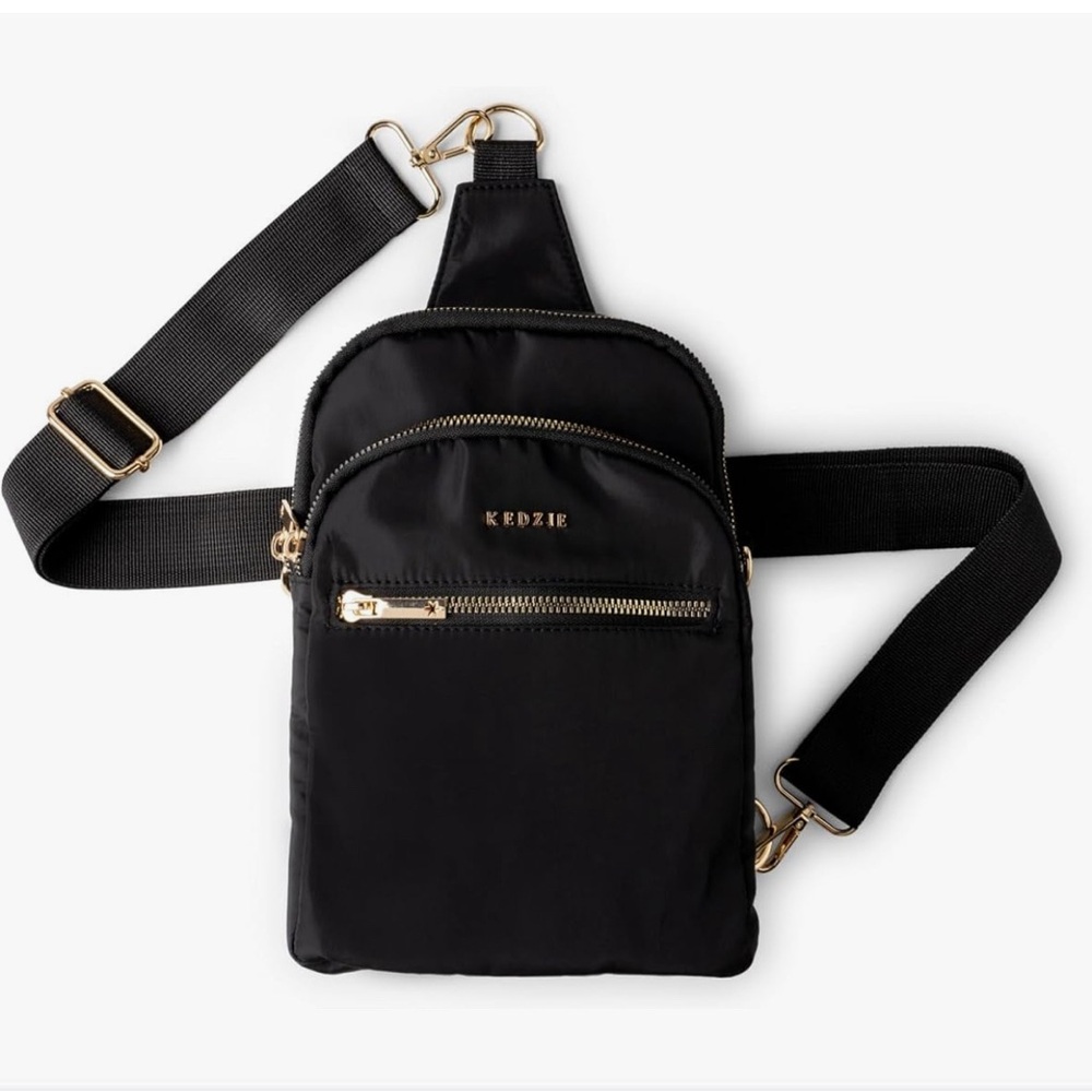 Kedzie Black Mini Backpack